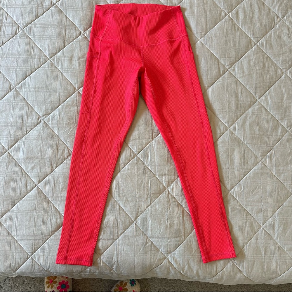 Zella Vibrant Pink Womens Leggings- Sz S